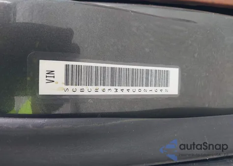 2004 Bentley Continental Gt из США, поврежденный, VIN SCBCR63W44C021642